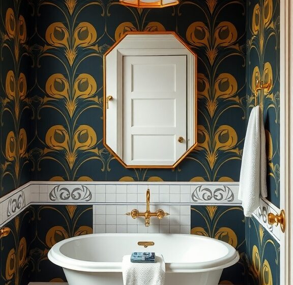  15 Stunning Wallpaper Ideas for Your Guest Bathroom