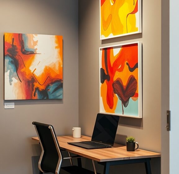 10 Inspiring Office Wall Decor Ideas to Elevate Your Workspace