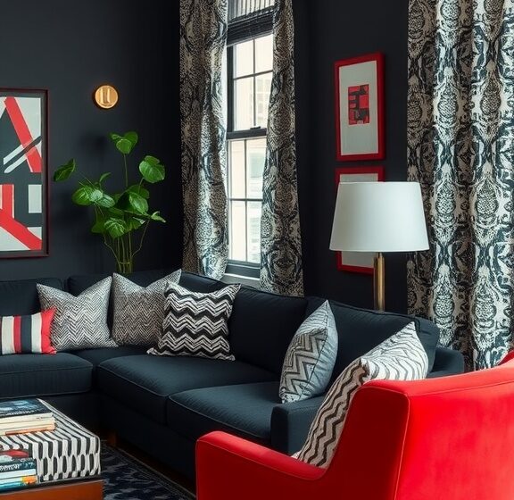  10 Stunning Black Living Room Ideas for Your Apartment