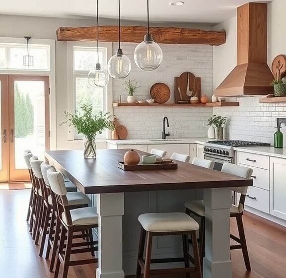 15 Stunning Modern Farmhouse Kitchen Ideas for Your Home