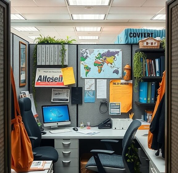 13 Creative Cubicle Decor Ideas to Transform Your Workspace