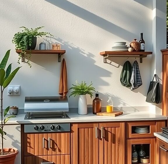 10 Inspiring Small Outdoor Kitchen Designs for Your Backyard