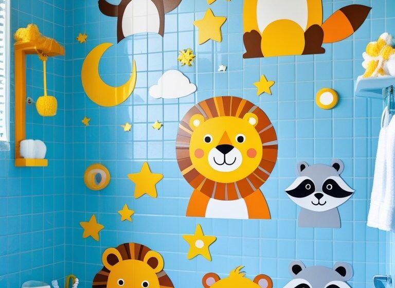 Colorful Ideas Kids Bathroom
