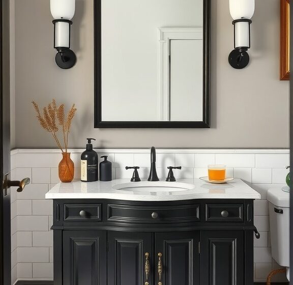 11 Stunning Black Bathroom Vanity Ideas for a Chic Space
