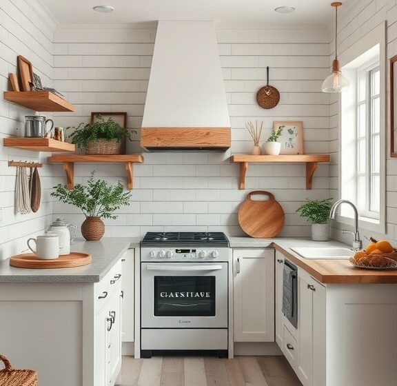 10 Must-Have Elements for a Charming White Farmhouse Kitchen