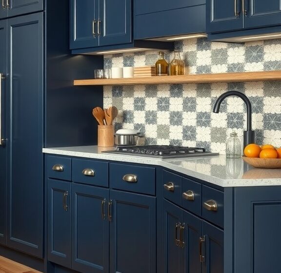 13 Stunning Navy Blue Kitchen Cabinet Ideas to Elevate Your Space