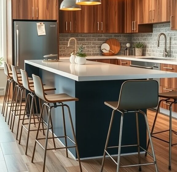 13 Stylish Bar Stools for Your Kitchen Island Decor