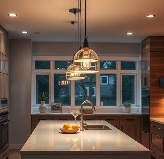 14 Stunning Pendant Lights for Your Kitchen Island