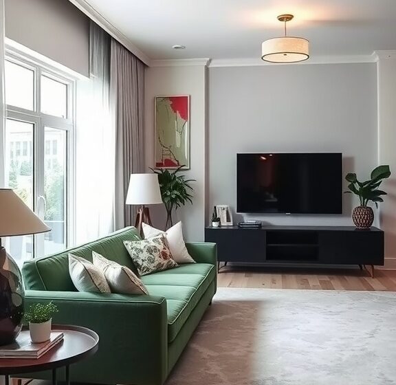 11 Stunning Green Couch Living Room Ideas for a Vibrant Home