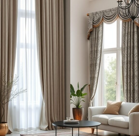  13 Stunning Curtain Ideas to Transform Your Living Room
