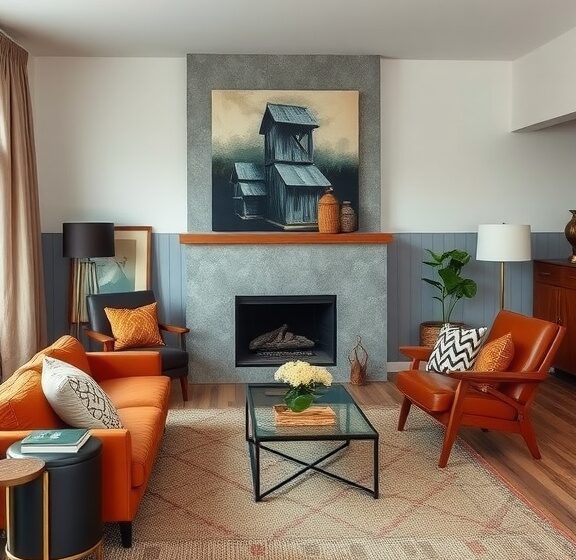  12 Stunning Mid Century Modern Living Room Essentials