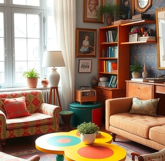  14 Whimsical Living Room Decor Ideas for a Playful Space
