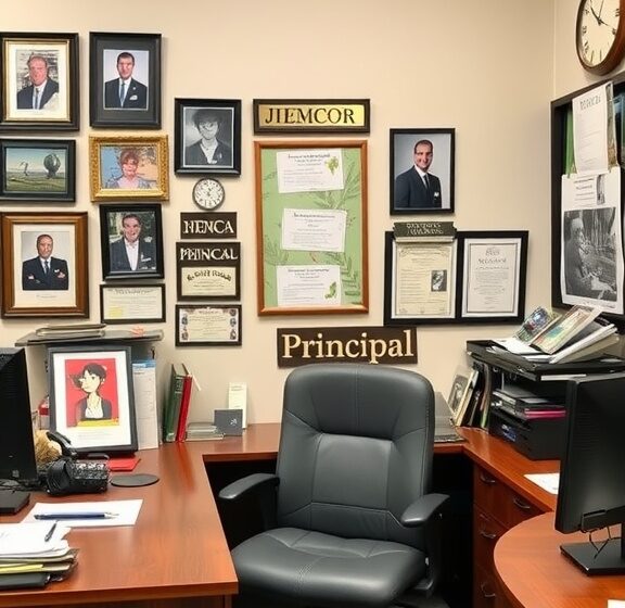 10 Must-Have Decor Items for a Stylish Principal Office