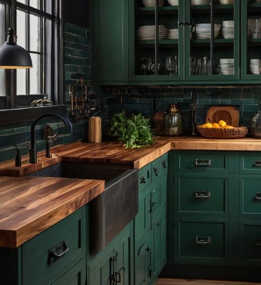 Dark Green Kitchen Cabinet Ideas: 15 Stunning Ways to Elevate Your Space