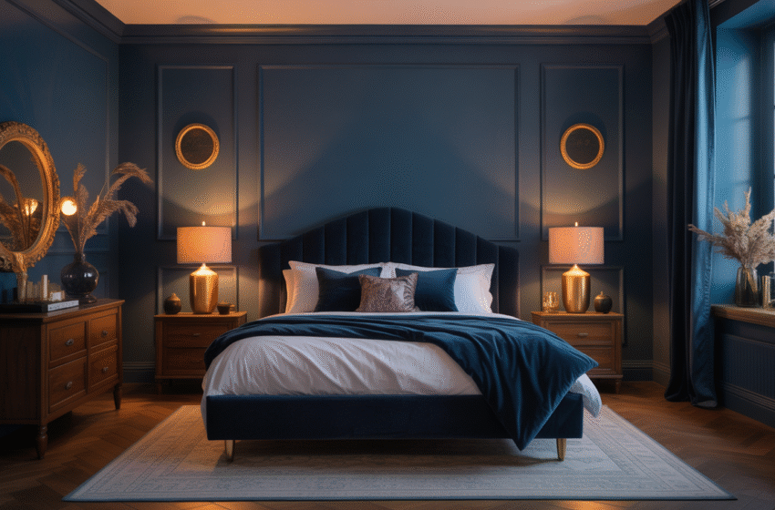 Navy Blue Bedroom Ideas