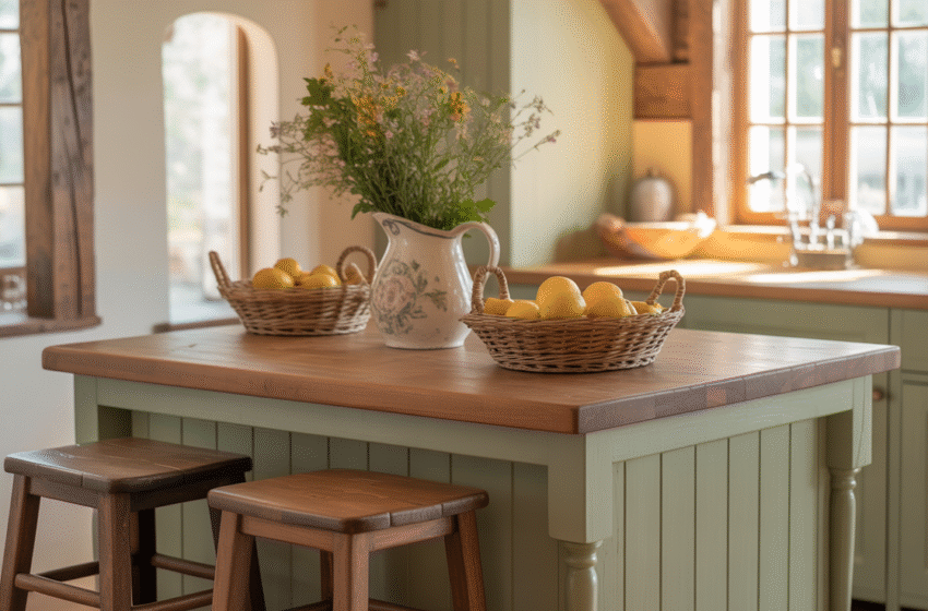 15 Cozy Cottage Kitchen Ideas for a Warm & Charming Home
