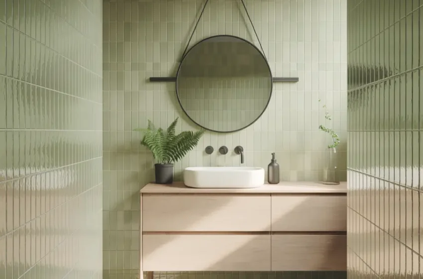  15 Trendy Green Bathroom Tile Ideas That Feel Expensive