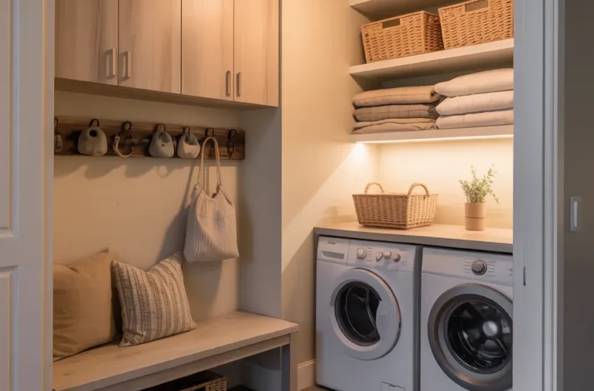  15 Amazing Mudroom Laundry Room Setup Ideas