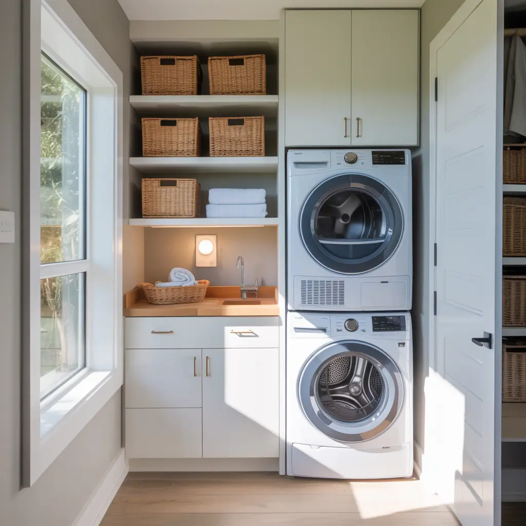 Small Laundry Room Makeover