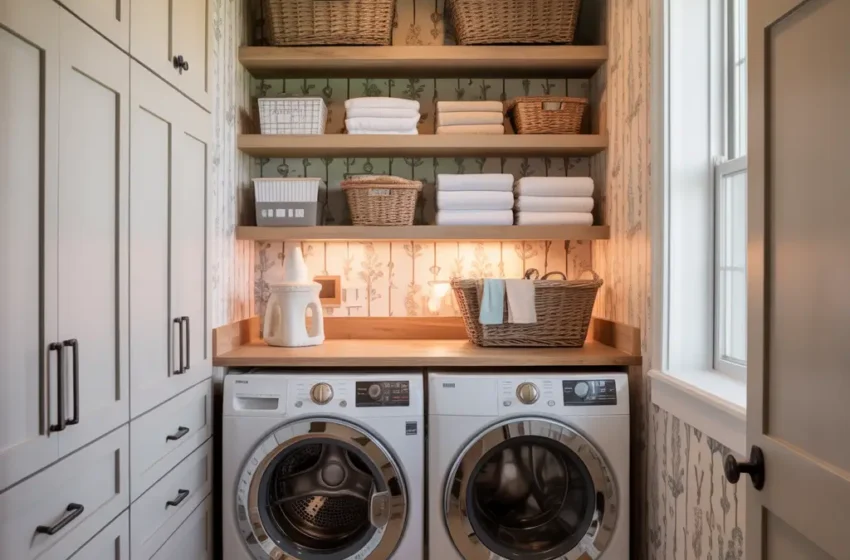  15 Inspiring Small Laundry Room Ideas for Cozy Homes