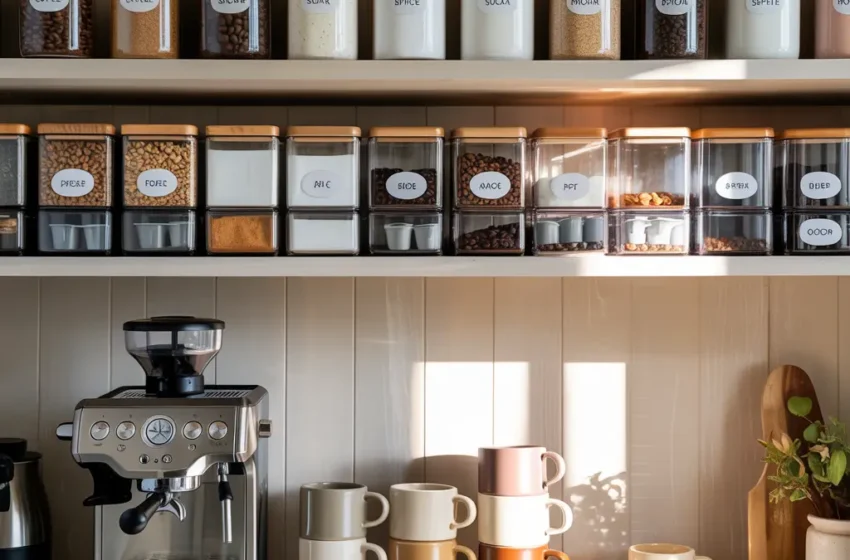 15 Smart Coffee Bar Ideas for Modern Homes