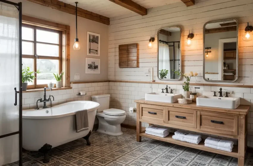  15 Chic Bathroom Floor Tile Ideas with Modern Flair