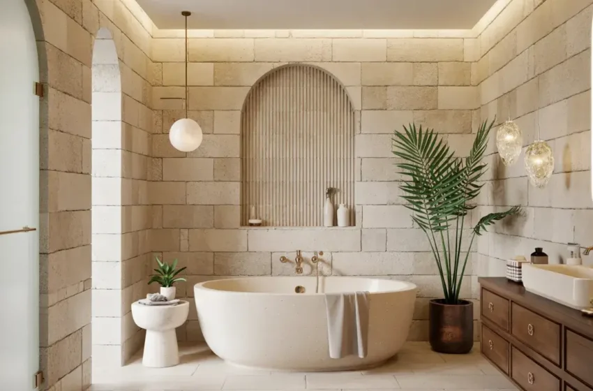  15 Luxurious Bathroom Wall Tile Design Ideas on a Budget
