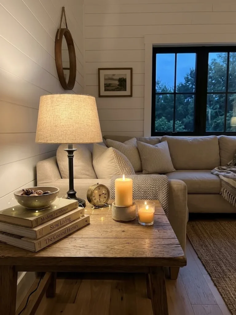 Layer Lighting for a Cozy Glow