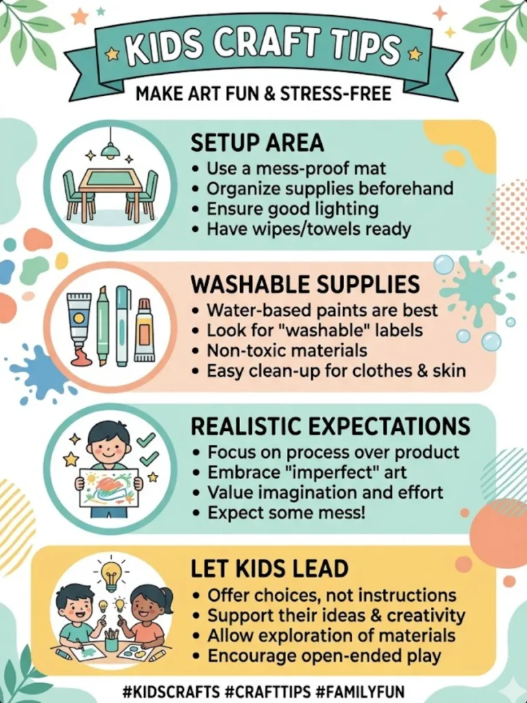 Quick Tips to Keep Crafts Stress Free