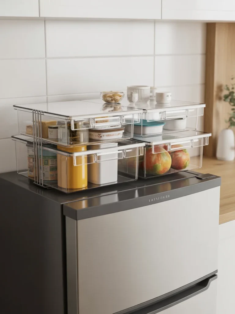 Use Stackable Storage Bins