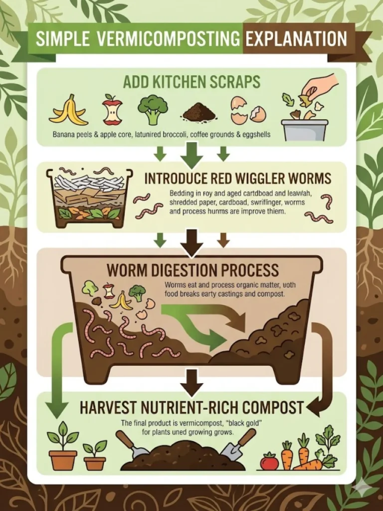 What Is Worm Composting and Why Should You Care infographic