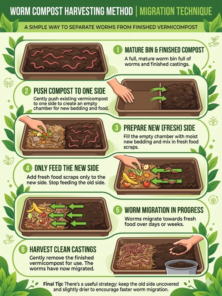 how to harvest your compost
