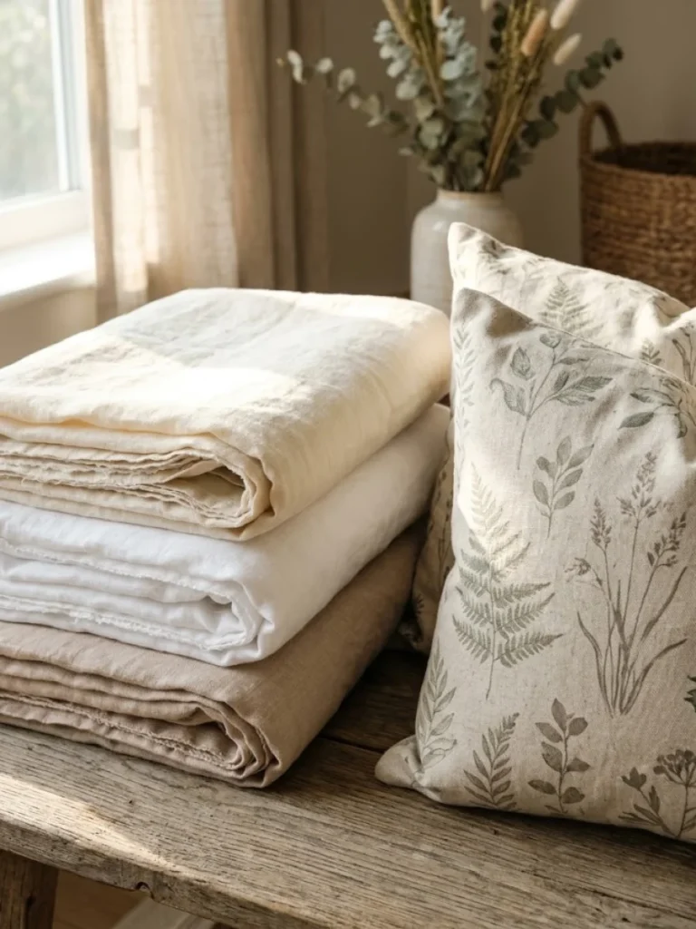 Bring the Outdoors Inside with Light and Airy Fabrics