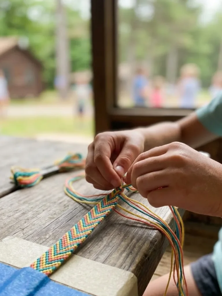 Classic Knotted Friendship Bracelets