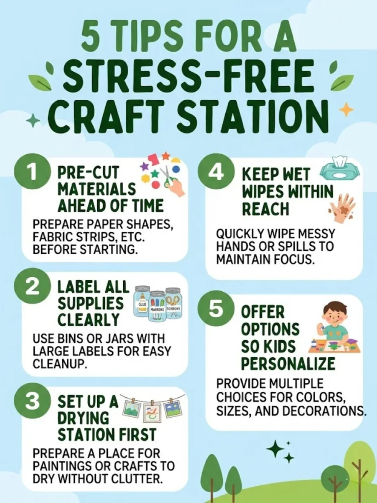 Setting Up a Successful Craft Station