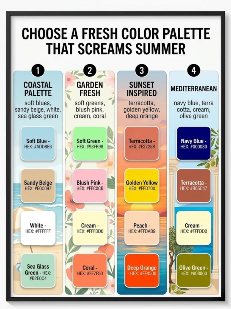 Summer color combinations that absolutely nail the vibe