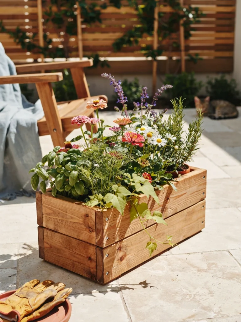 A Planter Box for the Patio