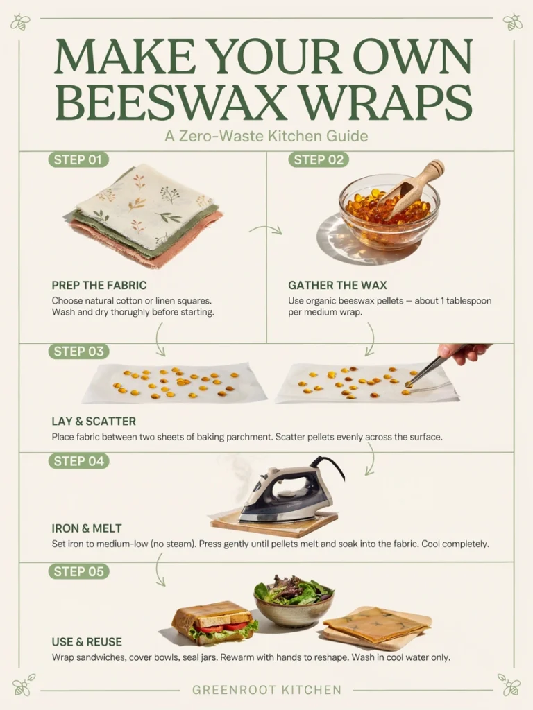 Beeswax Wraps for Picnics