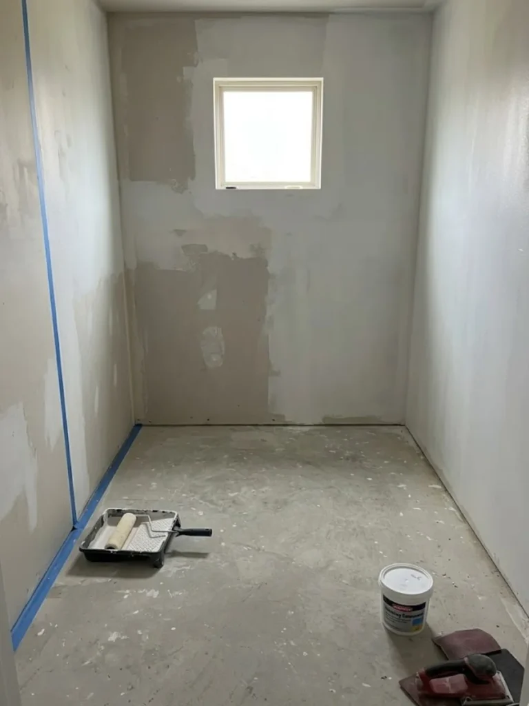 Emptying and Prepping the Space