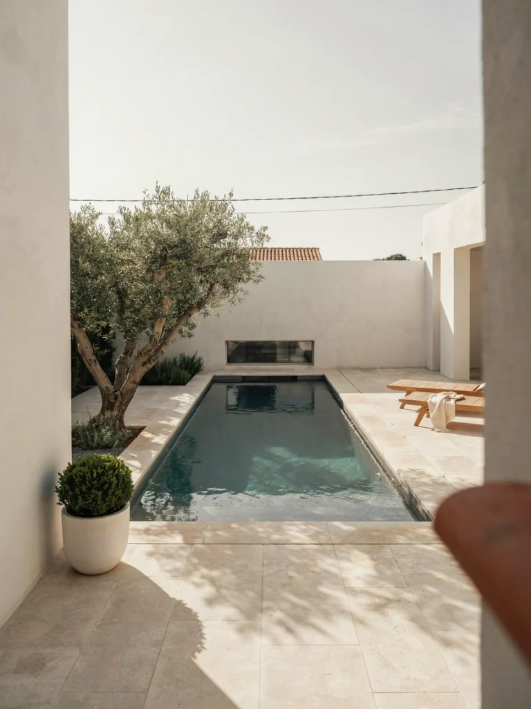 Minimalist Rectangle Pool