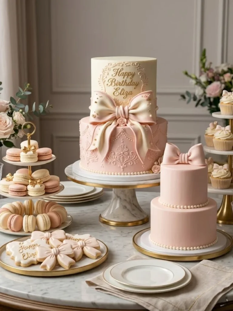 The Cake and Sweets Table, Because That’s Always the Main Character